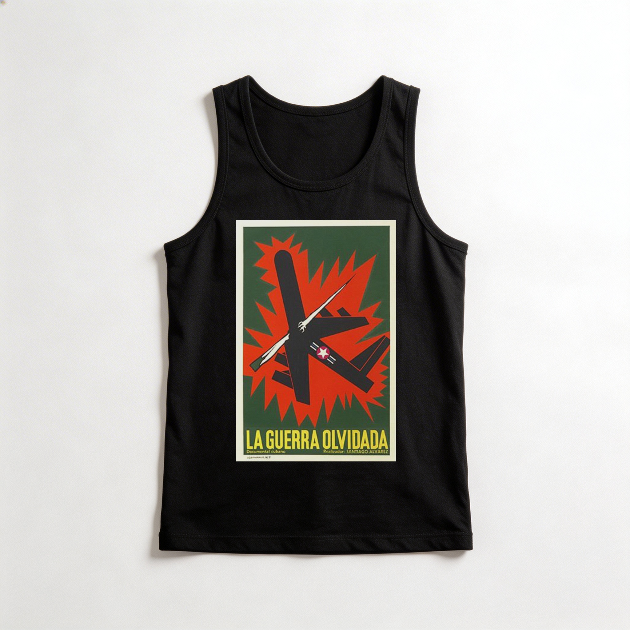 Camiseta_regata_preto_que_isso_camarada_-_A_Guerra_Esquecida_-_Alfredo_Rostgaard_1967 | A Guerra Esquecida-1967