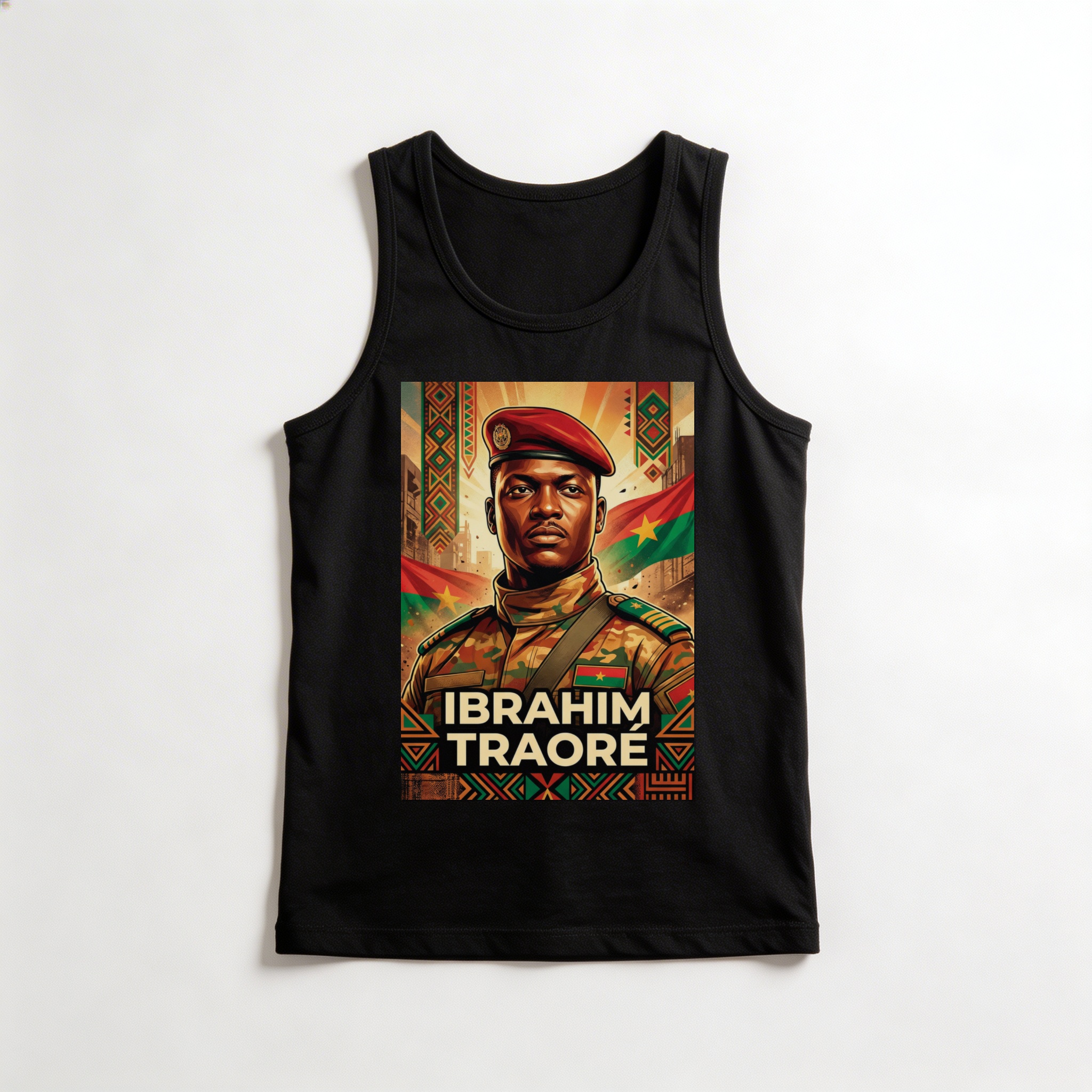 Camiseta_regata_preto_que_isso_camarada_-_Ibrahim_Traore | Ibrahim Traoré