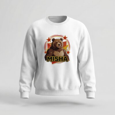 Moletom_careca_branco_que_isso_camarada_-_Urso-Misha | Urso-Misha