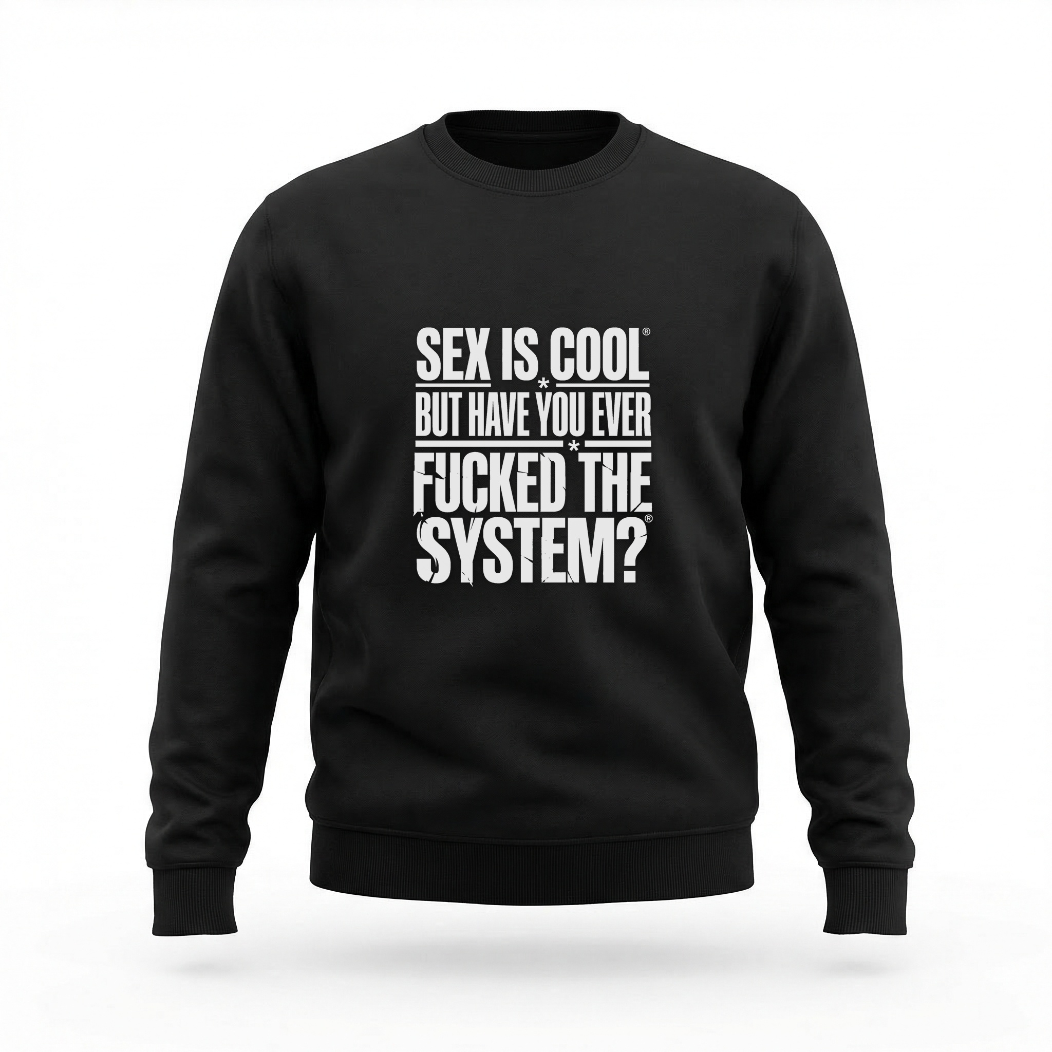 Moletom_careca_preto_que_isso_camarada_-_Sex_is_cool_but_have_you_ever_fucked_the_system | Sex is cool but have you ever fucked the system?