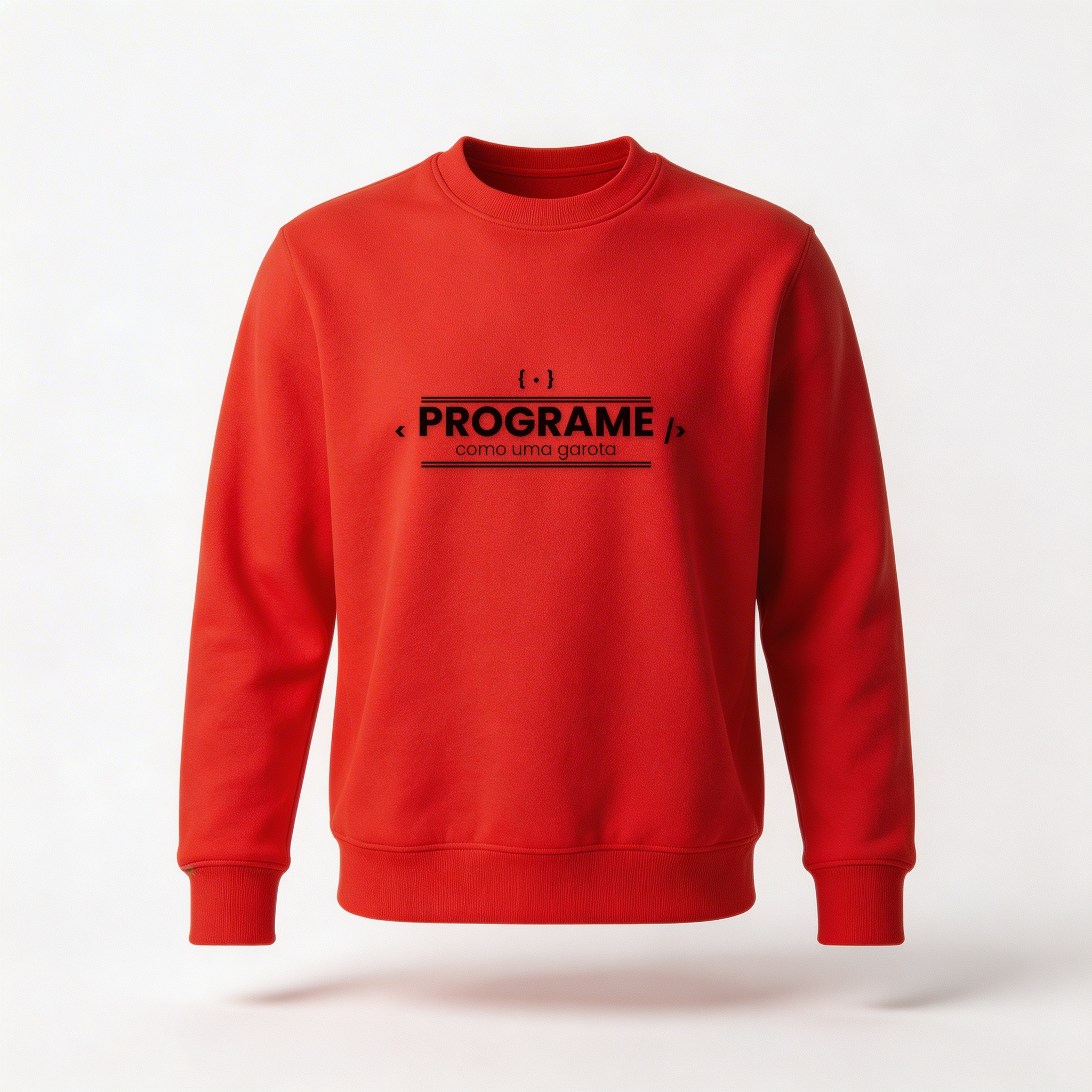 Moletom_careca_vermelho_que_isso_camarada_-_Programe_como_uma_garota | Programe como uma garota