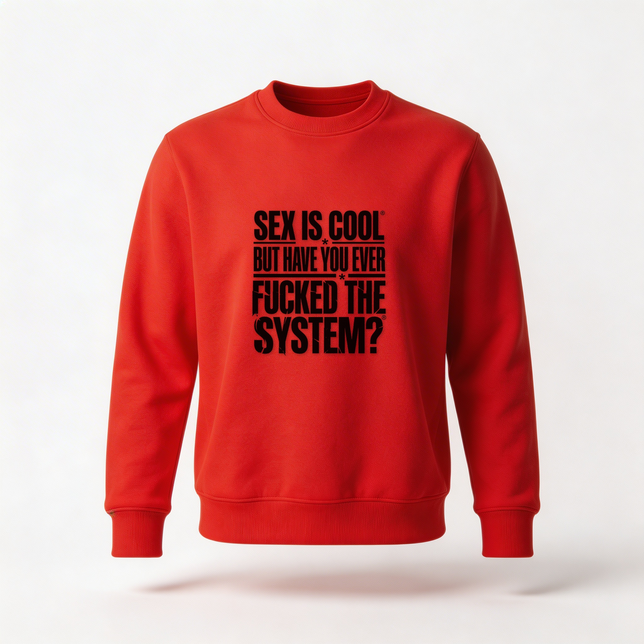Moletom_careca_vermelho_que_isso_camarada_-_Sex_is_cool_but_have_you_ever_fucked_the_system | Sex is cool but have you ever fucked the system?