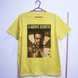 Camiseta de algodão - O Agente Secreto