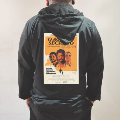 Corta vento - O Agente Secreto – Cartaz ilustrado