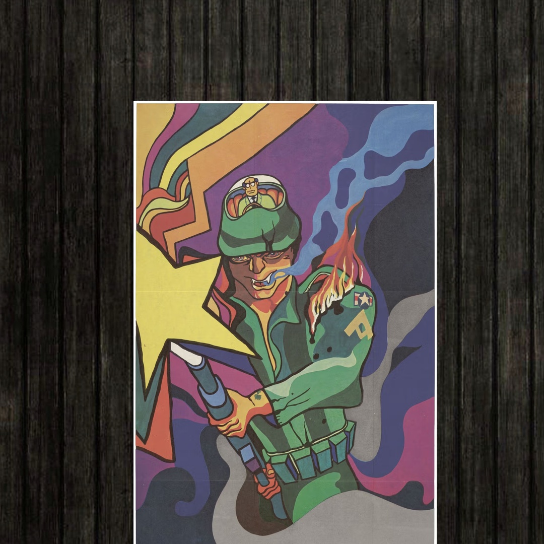 Adesivo_que_isso_camarada_-_Guerrilheiro_com_coquetel_Molotov | Guerrilheiro com coquetel Molotov