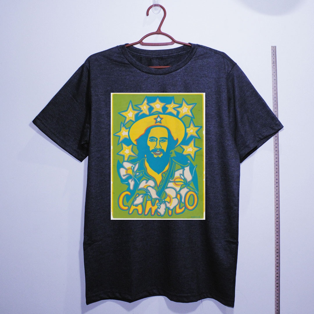 Camiseta_algodao_chumbo_que_isso_camarada_-_Camilo_Cienfuegos_pop_art | Camilo Cienfuegos pop art