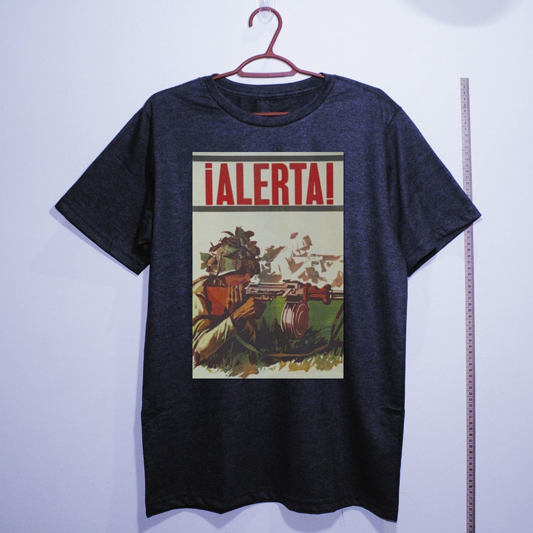 Camiseta_algodao_chumbo_que_isso_camarada_-_Esteja_alerta | Esteja alerta
