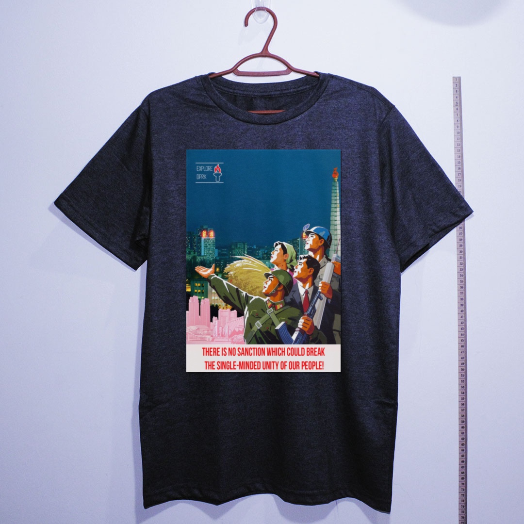 Camiseta_algodao_chumbo_que_isso_camarada_-_Nenhuma_sancao_quebrara_a_unidade_do_nosso_povo | Nenhuma sanção quebrará a unidade do nosso povo