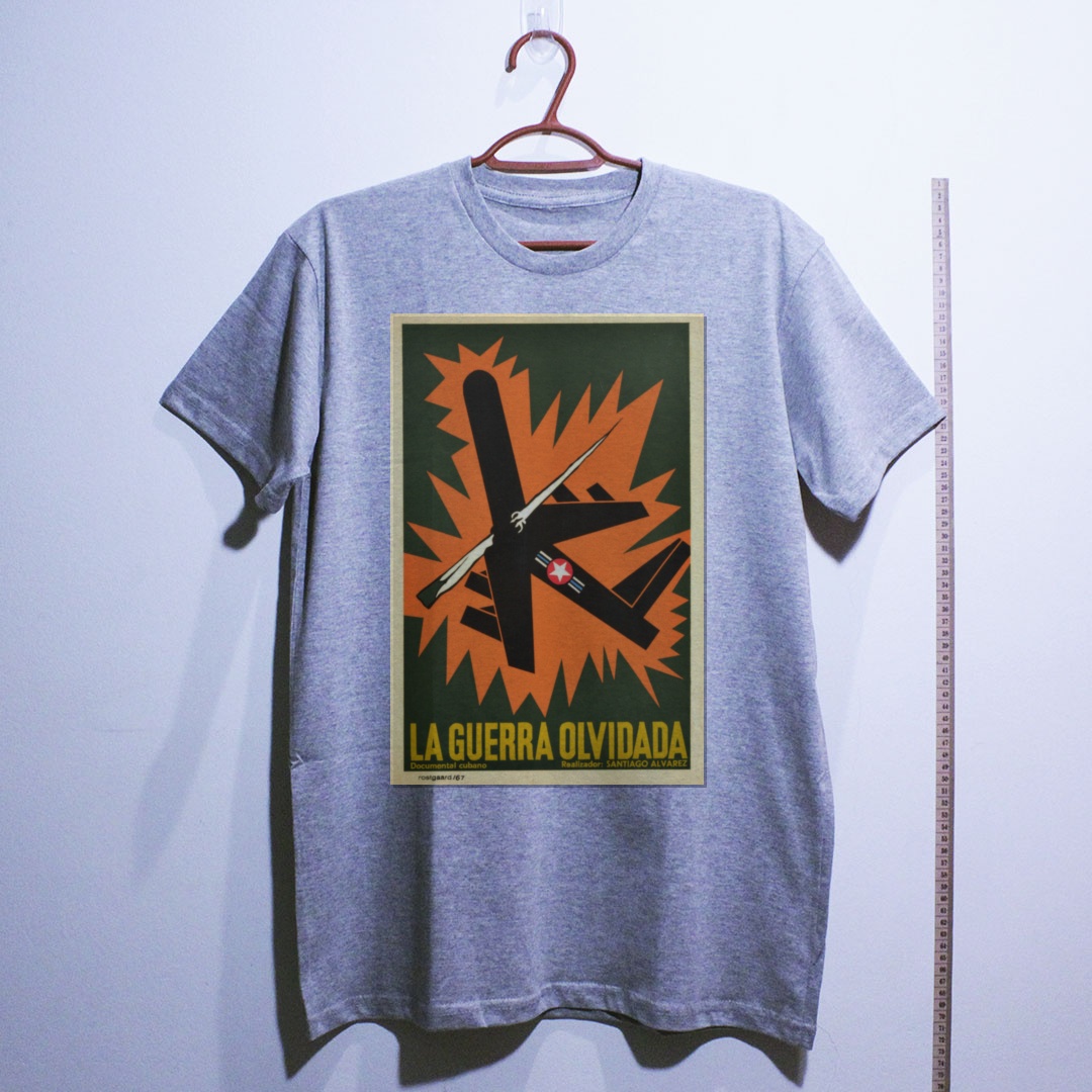 Camiseta_algodao_cinza_claro_que_isso_camarada_-_A_guerra_esquecida | A guerra esquecida
