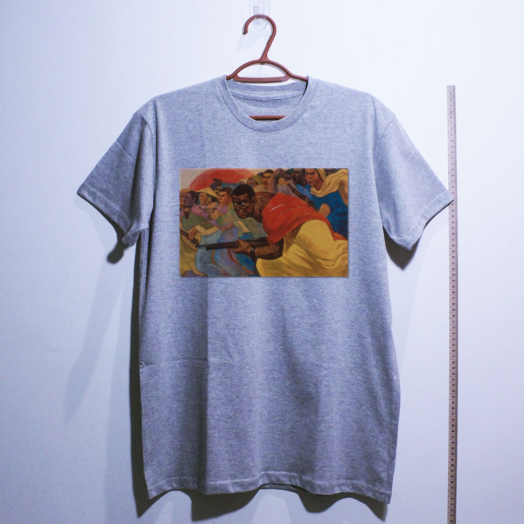 Camiseta_algodao_cinza_claro_que_isso_camarada_-_Apoie_a_luta_anti-imperialista_da_Asia_Africa_e_America_Latina | Apoie a luta anti-imperialista da Ásia, África e América Latina