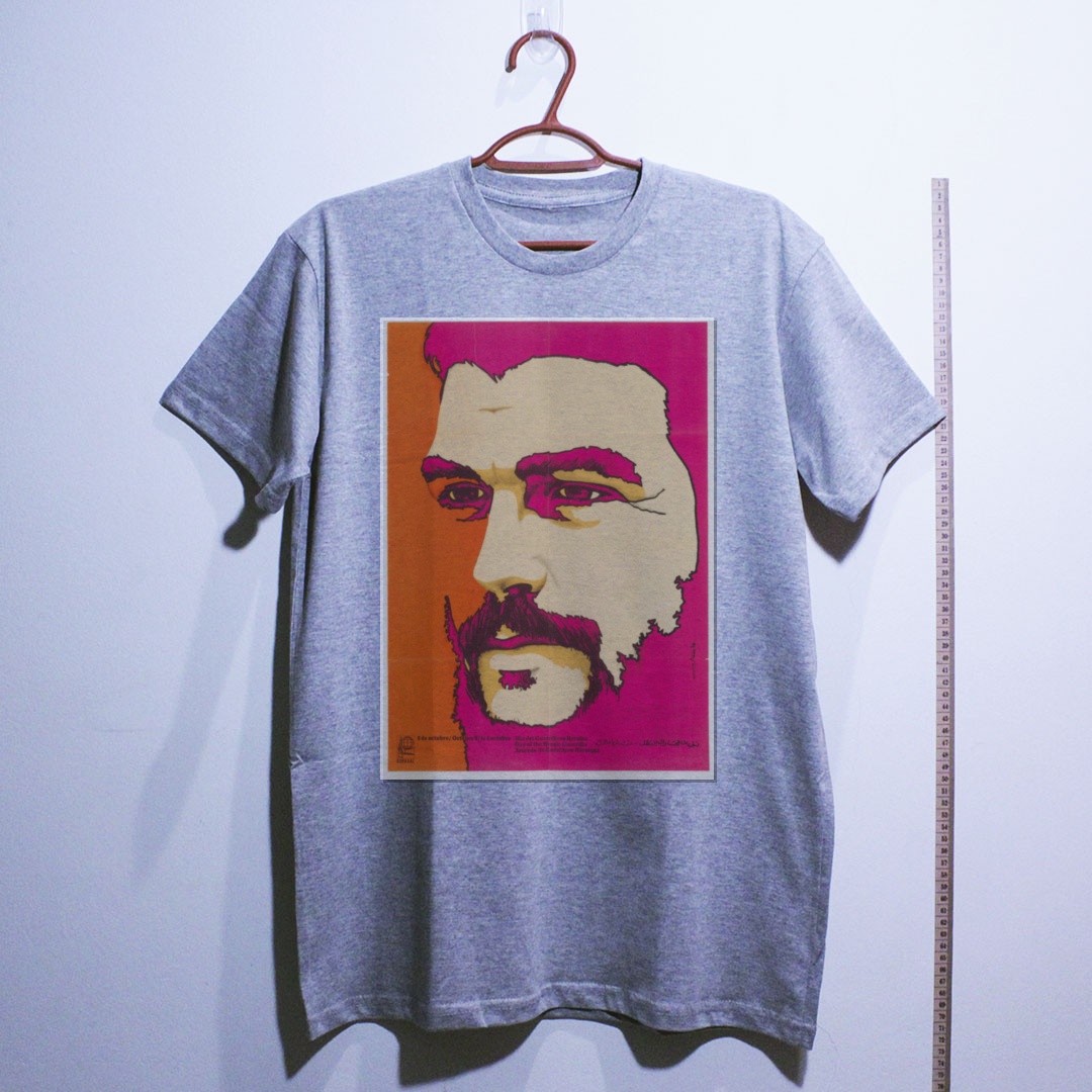 Camiseta_algodao_cinza_claro_que_isso_camarada_-_Che_Guevara_em_pop_art | Che Guevara em pop art
