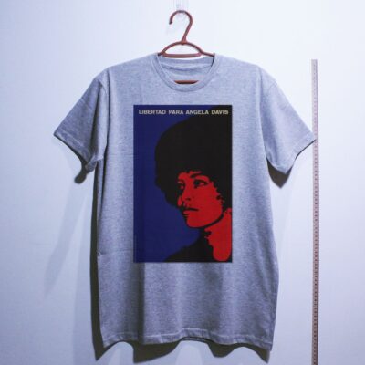 Camiseta_algodao_cinza_claro_que_isso_camarada_-_Liberdade_para_Angela_Davis | Liberdade para Angela Davis