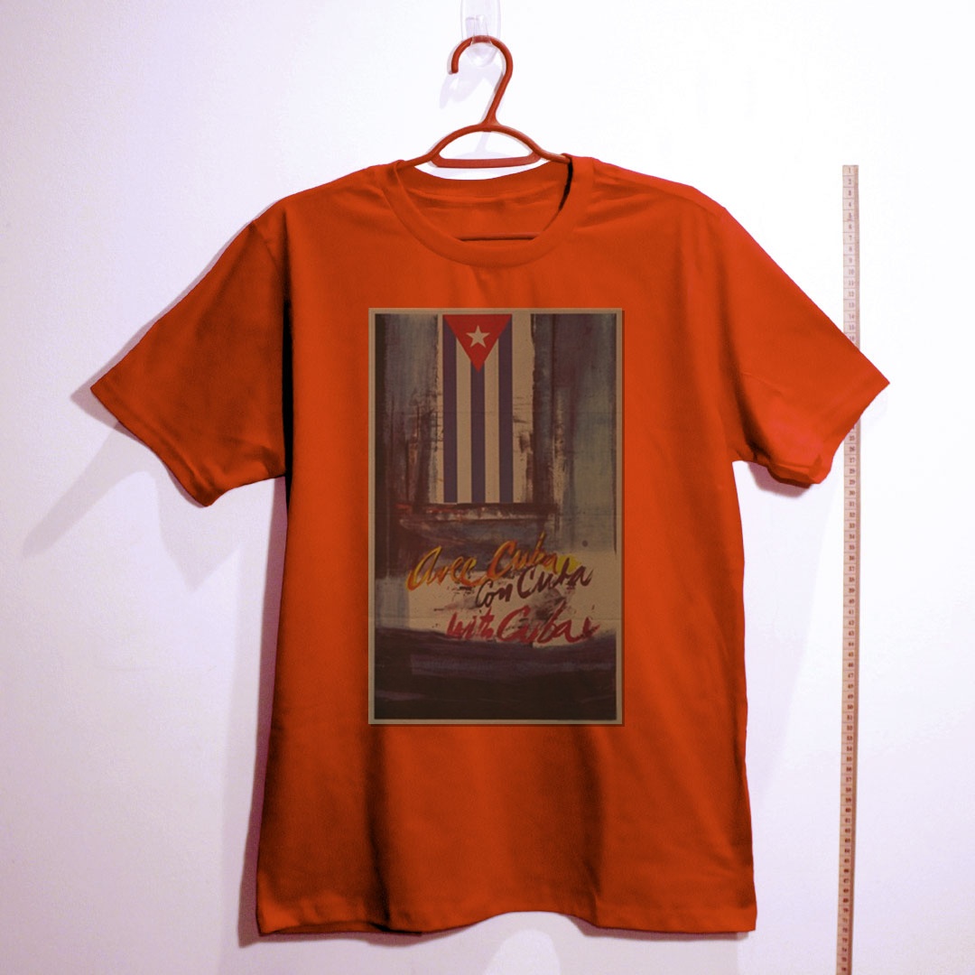 Camiseta_algodao_vermelho_que_isso_camarada_-_Com_Cuba_-_Raol_Martinez | Com Cuba - Raúl Martínez