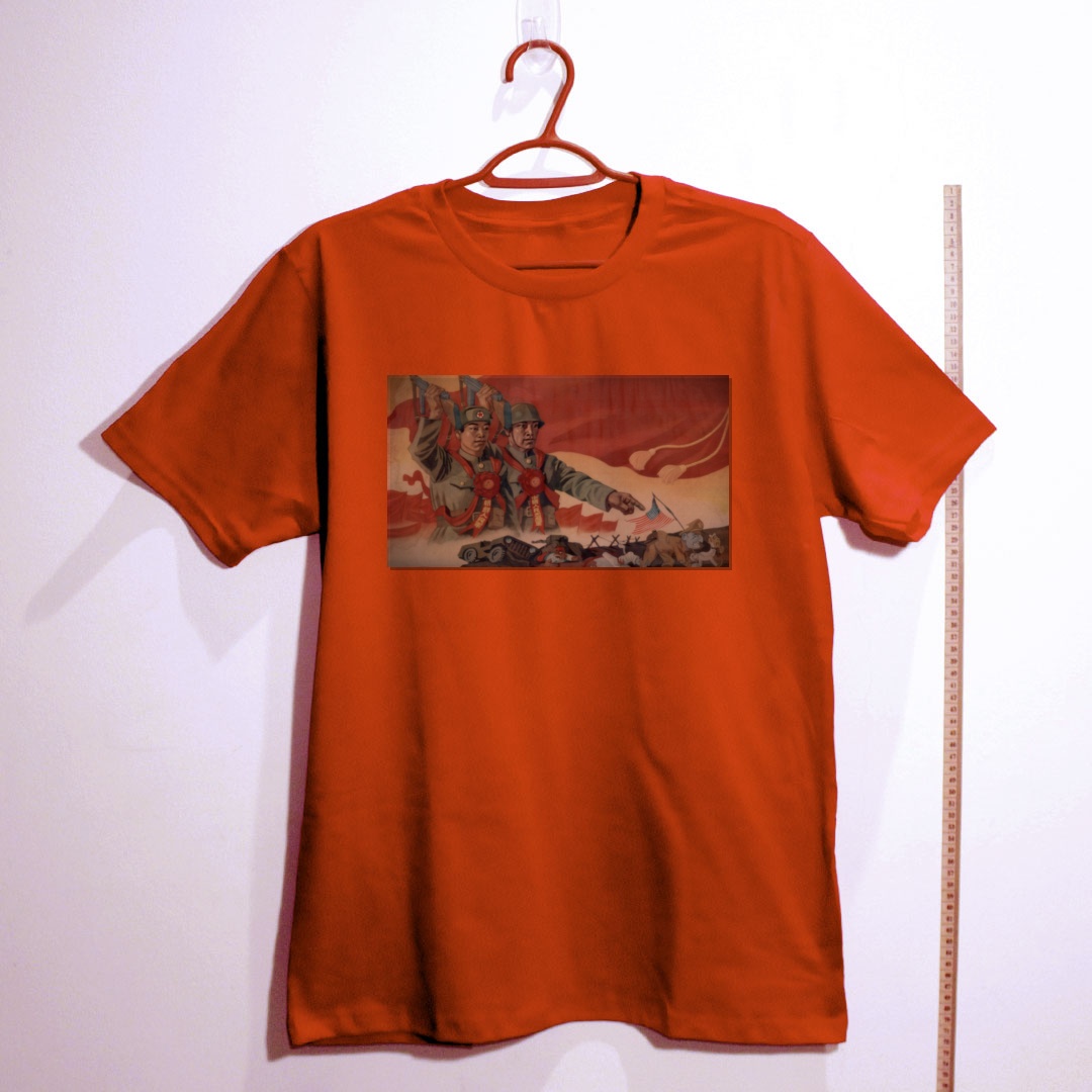 Camiseta_algodao_vermelho_que_isso_camarada_-_Viva_a_vitoria_do_exercito_popular_coreano | Viva a vitória do exército popular coreano