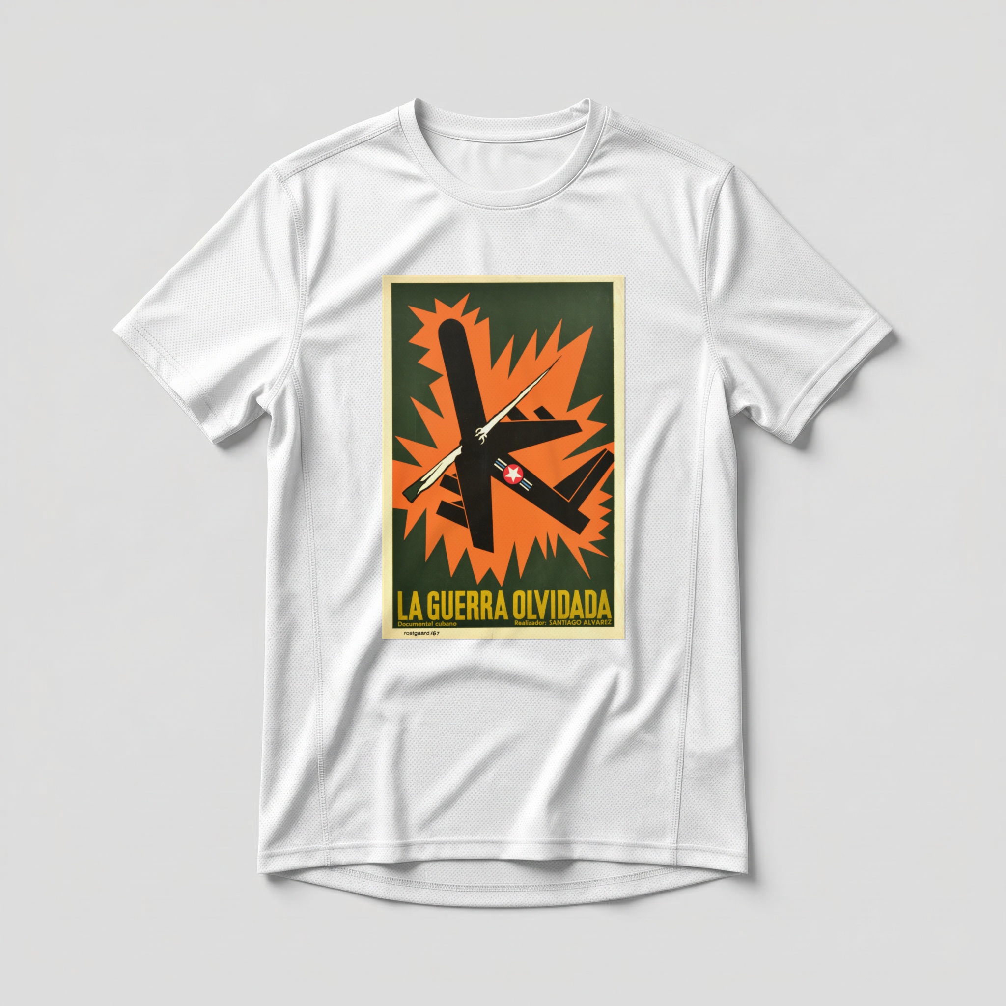 Camiseta_dry_fit_branco_que_isso_camarada_-_A_guerra_esquecida | A guerra esquecida