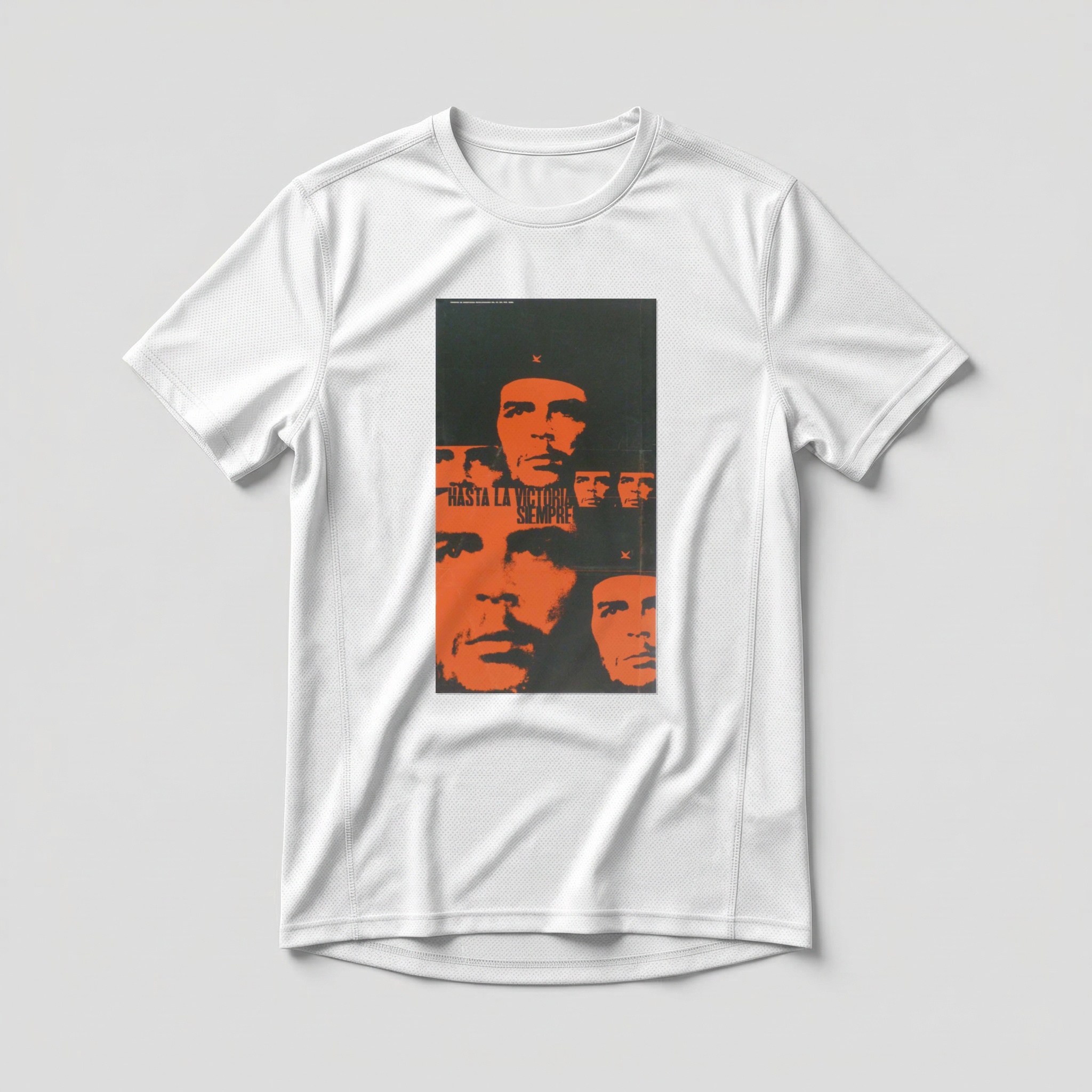 Camiseta_dry_fit_branco_que_isso_camarada_-_Hasta_la_victoria_siempre | Hasta la victoria siempre