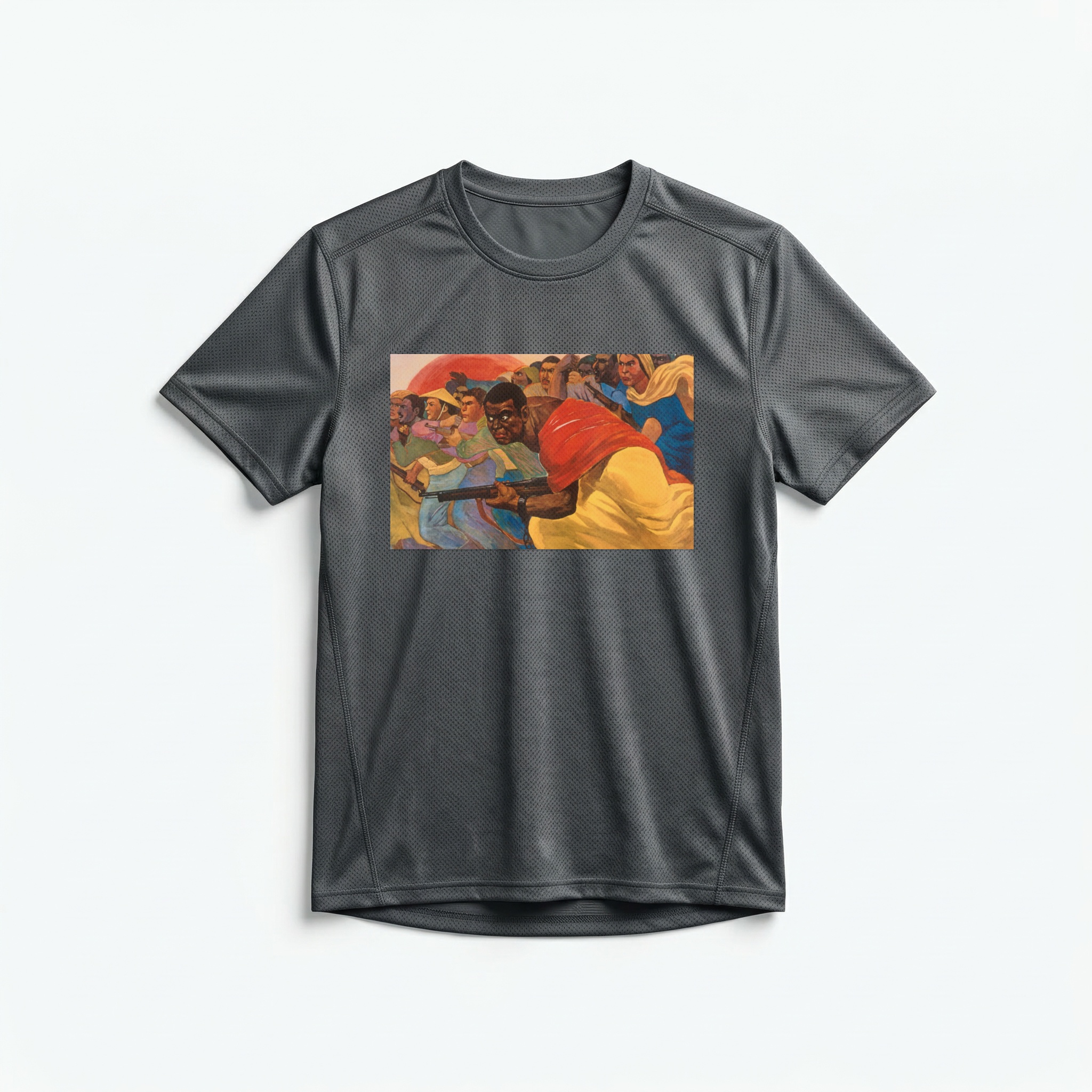 Camiseta_dry_fit_chumbo_que_isso_camarada_-_Apoie_a_luta_anti-imperialista_da_Asia_Africa_e_America_Latina | Apoie a luta anti-imperialista da Ásia, África e América Latina