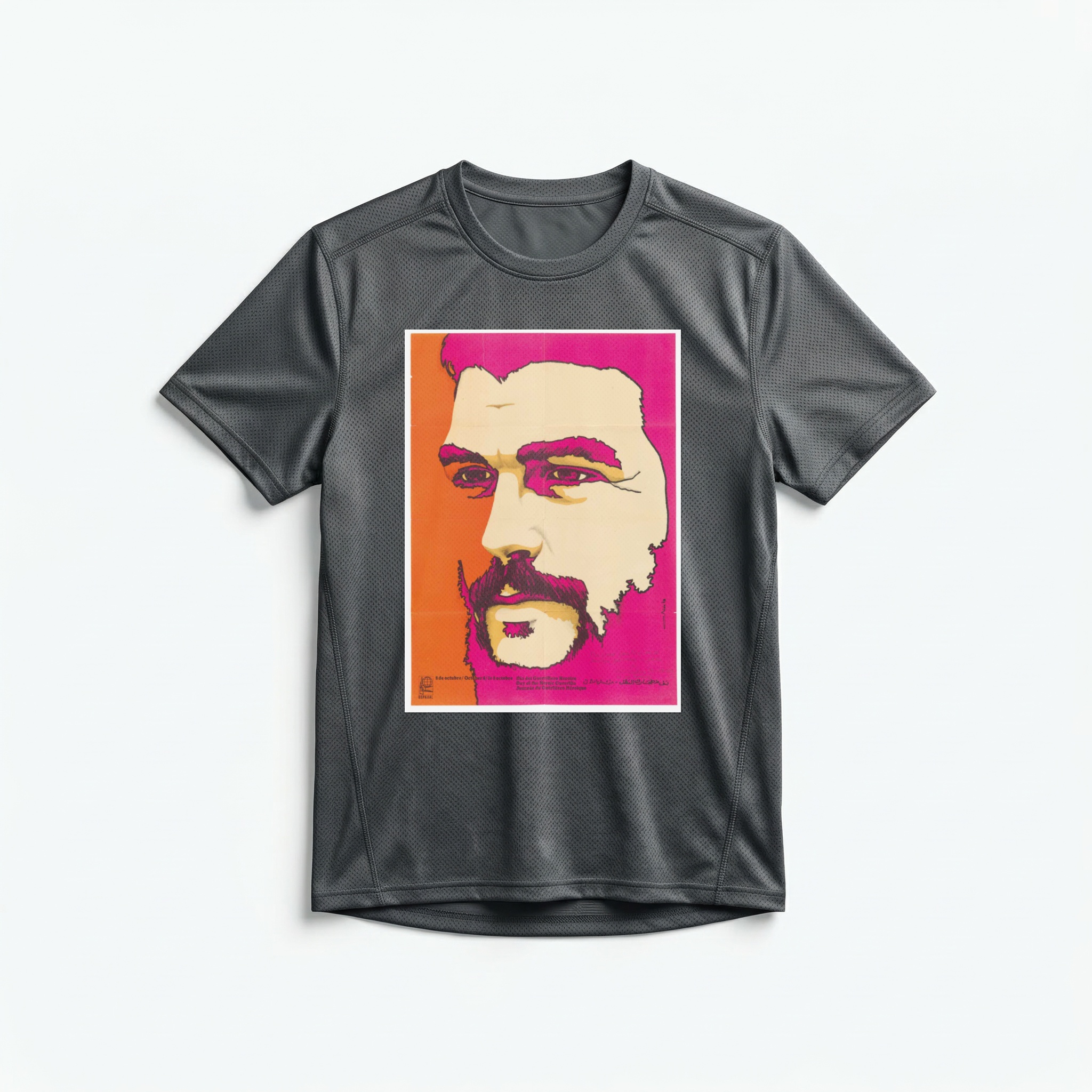 Camiseta_dry_fit_chumbo_que_isso_camarada_-_Che_Guevara_em_pop_art | Che Guevara em pop art