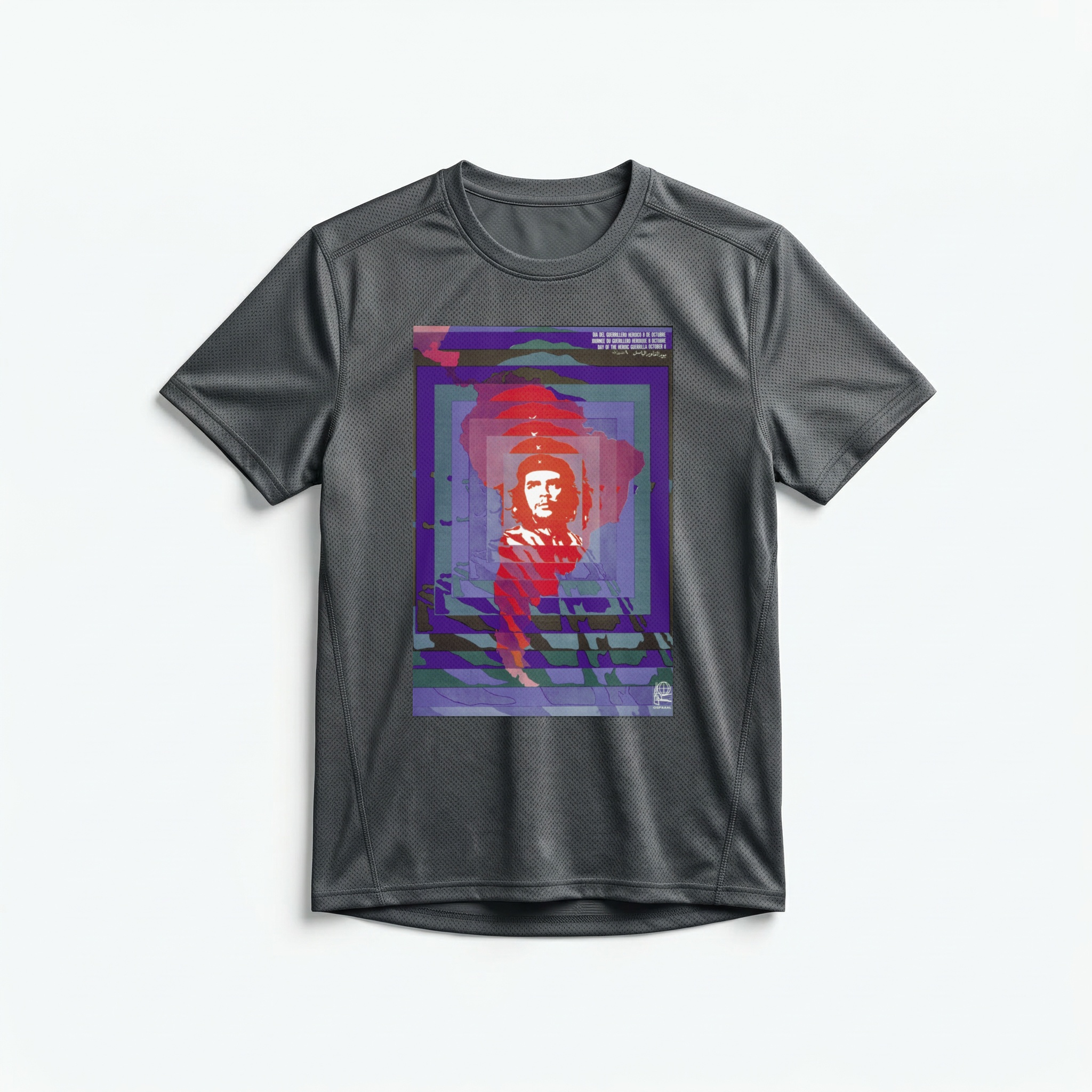 Camiseta_dry_fit_chumbo_que_isso_camarada_-_Dia_do_guerrilheiro_heroico | Dia do guerrilheiro heroico