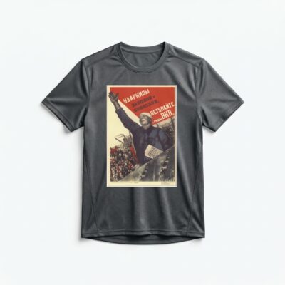 Camiseta_dry_fit_chumbo_que_isso_camarada_-_Trabalhadoras_de_choque | Trabalhadoras de choque