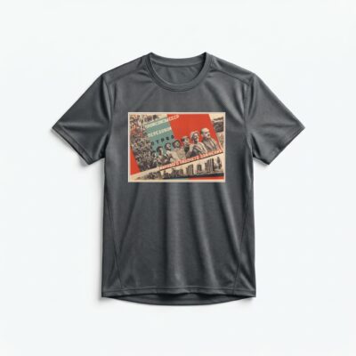 Camiseta_dry_fit_chumbo_que_isso_camarada_-_Vanguarda_operaria_mundial | Vanguarda operária mundial