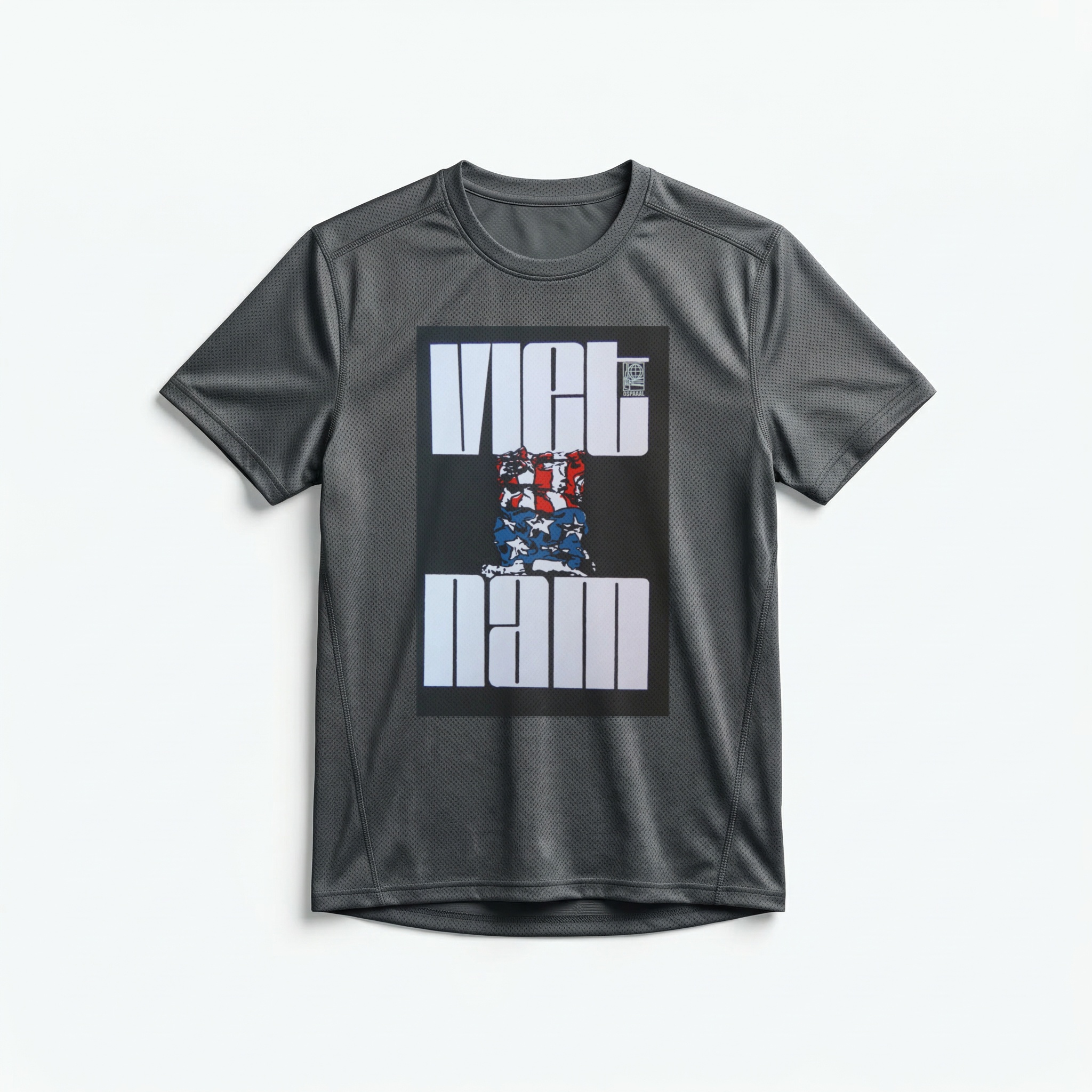 Camiseta_dry_fit_chumbo_que_isso_camarada_-_Vietna_-_Rene_Mederos_1967 | Vietnã - René Mederos 1967