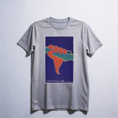Camiseta_dry_fit_cinza_claro_que_isso_camarada_-_Semana_de_solidariedade_com_a_America_Latina | Semana de solidariedade com a América Latina