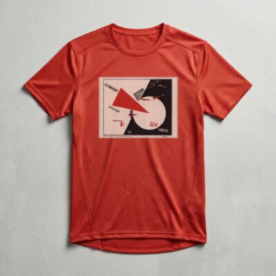 Camiseta_dry_fit_vermelho_que_isso_camarada_-_El_Lissitzky_1919 | El Lissitzky 1919
