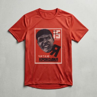Camiseta_dry_fit_vermelho_que_isso_camarada_-_Eu_leio_Krokodil | Eu leio Krokodil