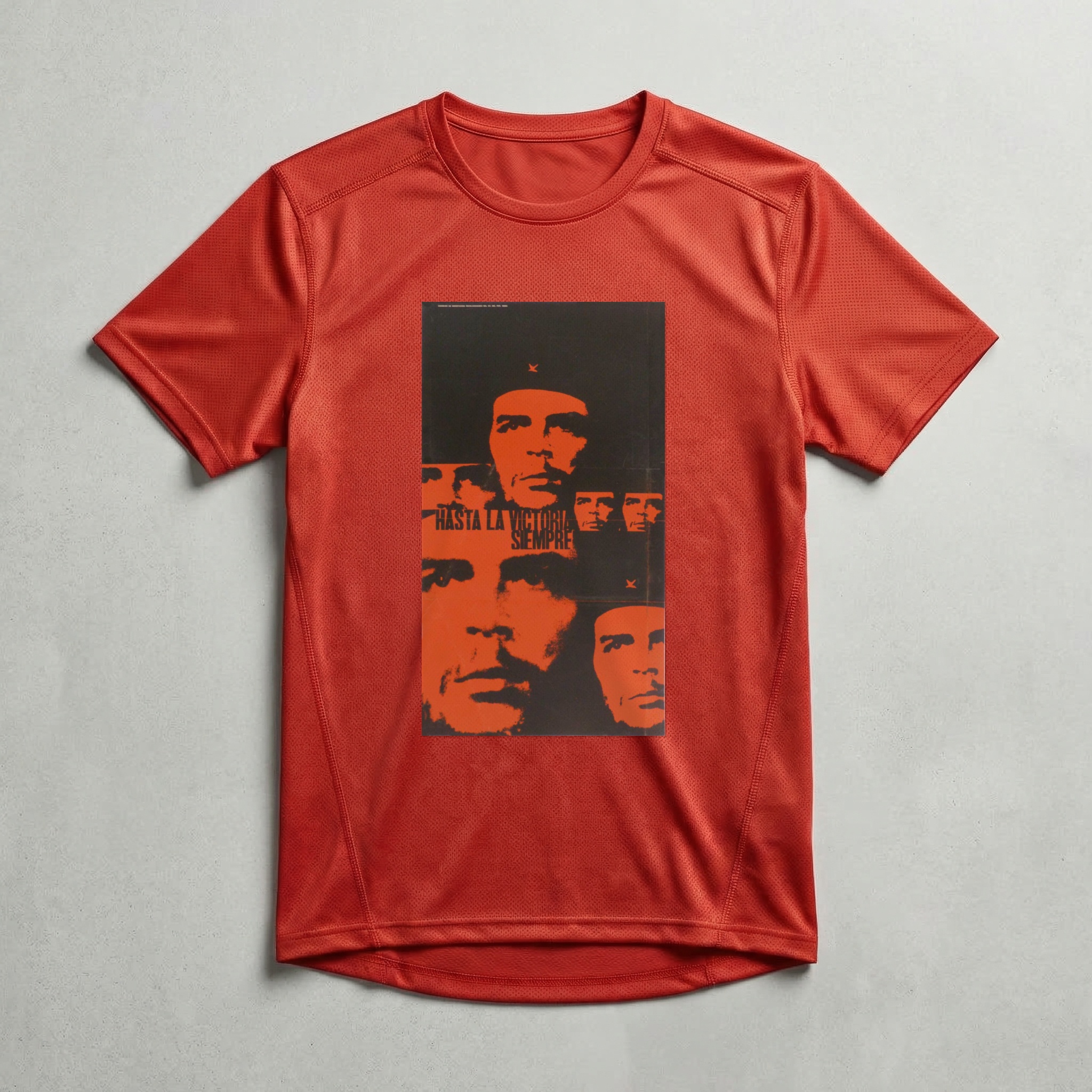 Camiseta_dry_fit_vermelho_que_isso_camarada_-_Hasta_la_victoria_siempre | Hasta la victoria siempre