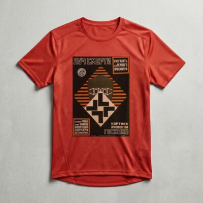 Camiseta_dry_fit_vermelho_que_isso_camarada_-_Raio_da_morte | Raio da morte