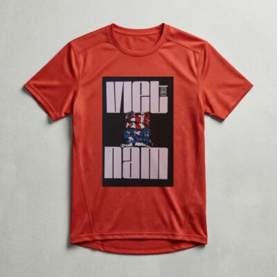 Camiseta_dry_fit_vermelho_que_isso_camarada_-_Vietna_-_Rene_Mederos_1967 | Vietnã - René Mederos 1967