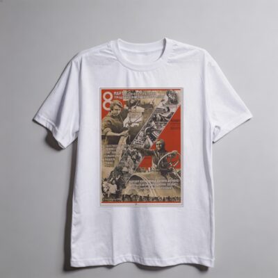 Camiseta_oversized_branco_que_isso_camarada_-_8_de_marco_sovietico | 8 de março soviético