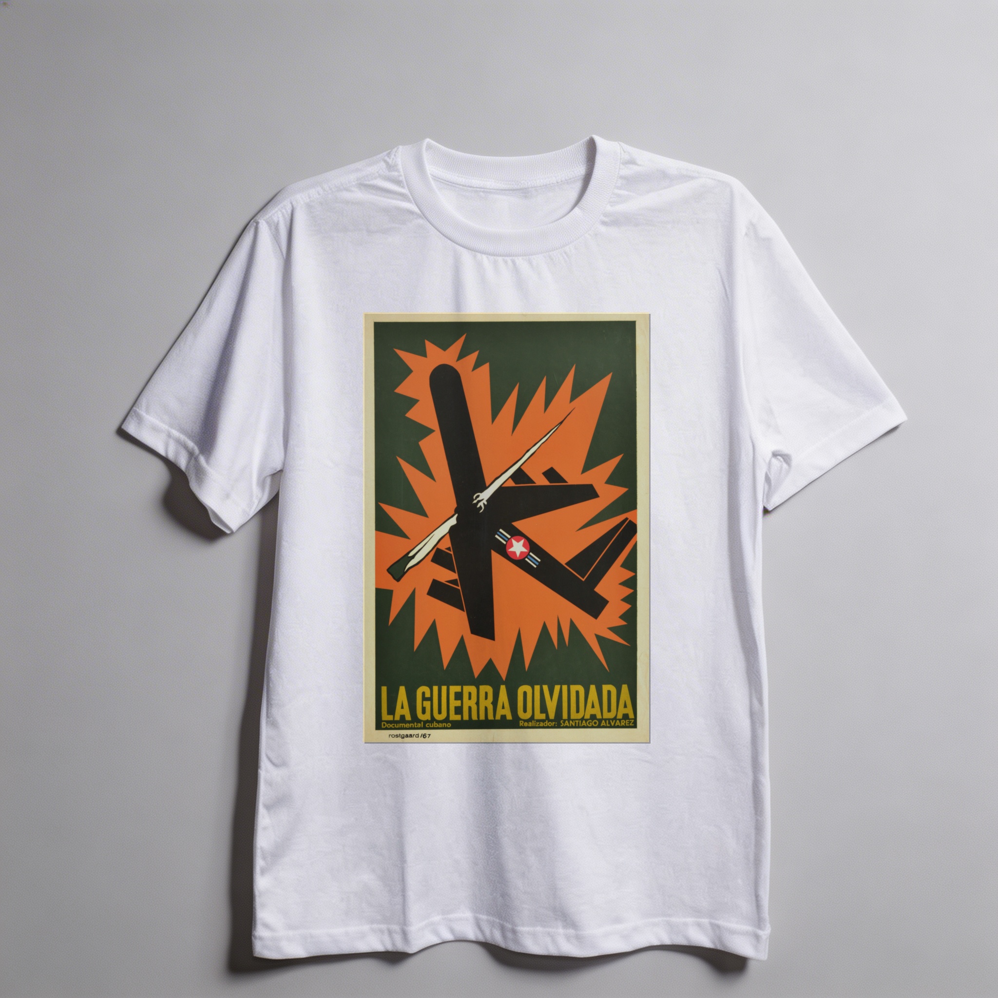 Camiseta_oversized_branco_que_isso_camarada_-_A_guerra_esquecida | A guerra esquecida