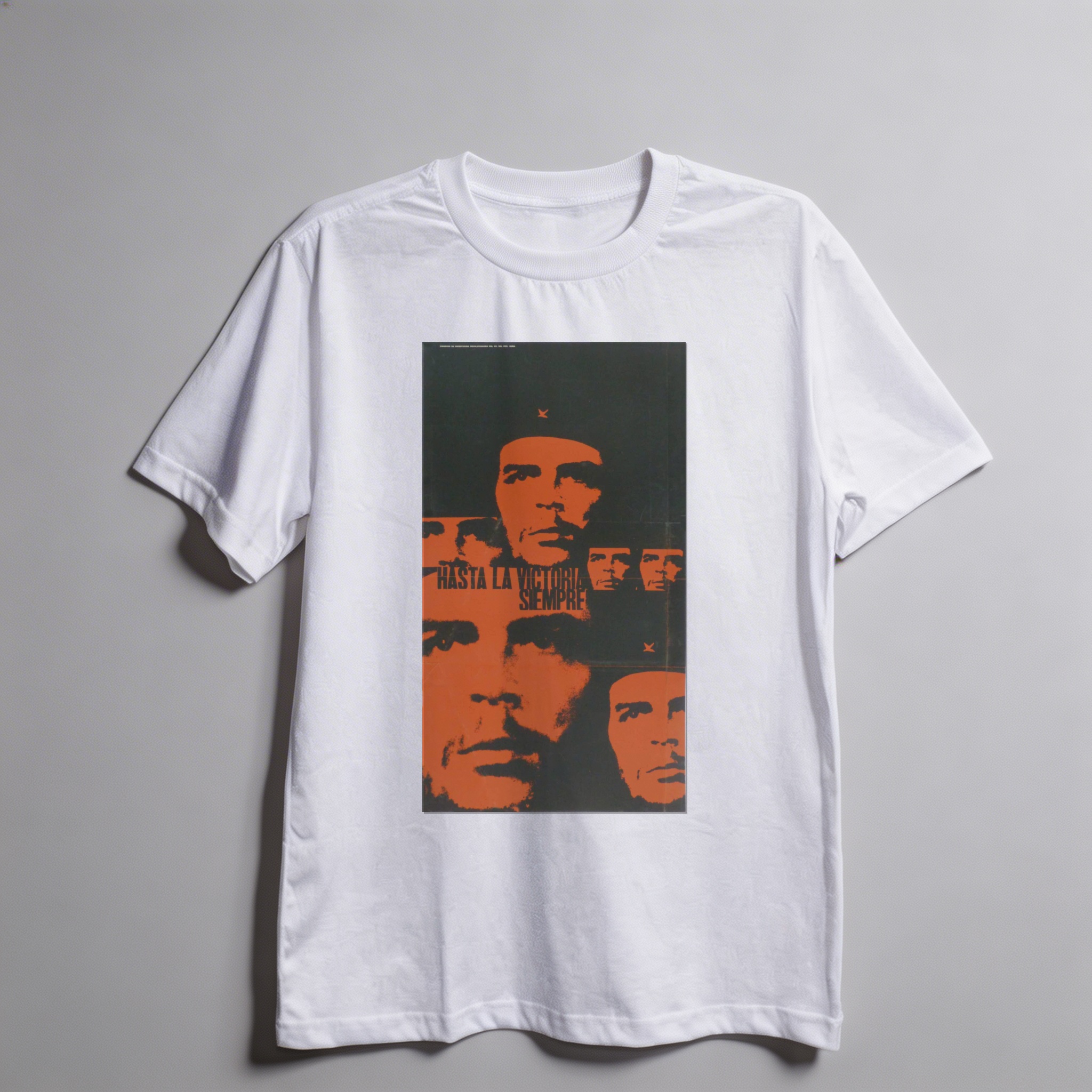 Camiseta_oversized_branco_que_isso_camarada_-_Hasta_la_victoria_siempre | Hasta la victoria siempre