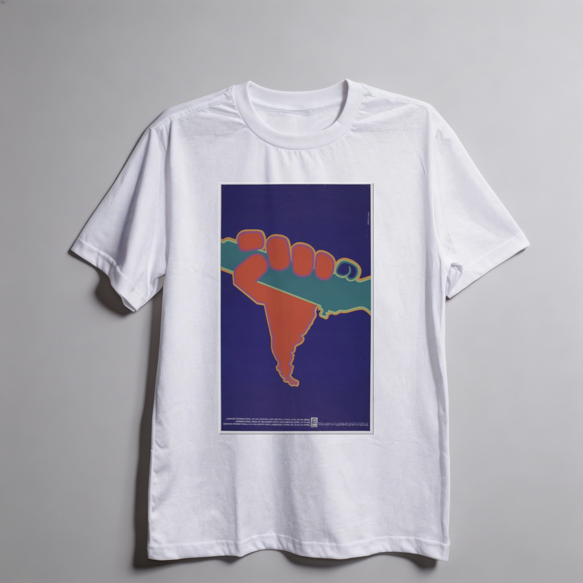 Camiseta_oversized_branco_que_isso_camarada_-_Semana_de_solidariedade_com_a_America_Latina | Semana de solidariedade com a América Latina