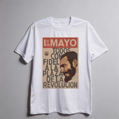 Camiseta_oversized_branco_que_isso_camarada_-_Todos_com_Fidel_na_Praca_da_Revolucao | Todos com Fidel na Praça da Revolução