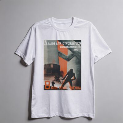 Camiseta_oversized_branco_que_isso_camarada_-_Valentina_Kulagina_1931 | Valentina Kulagina 1931