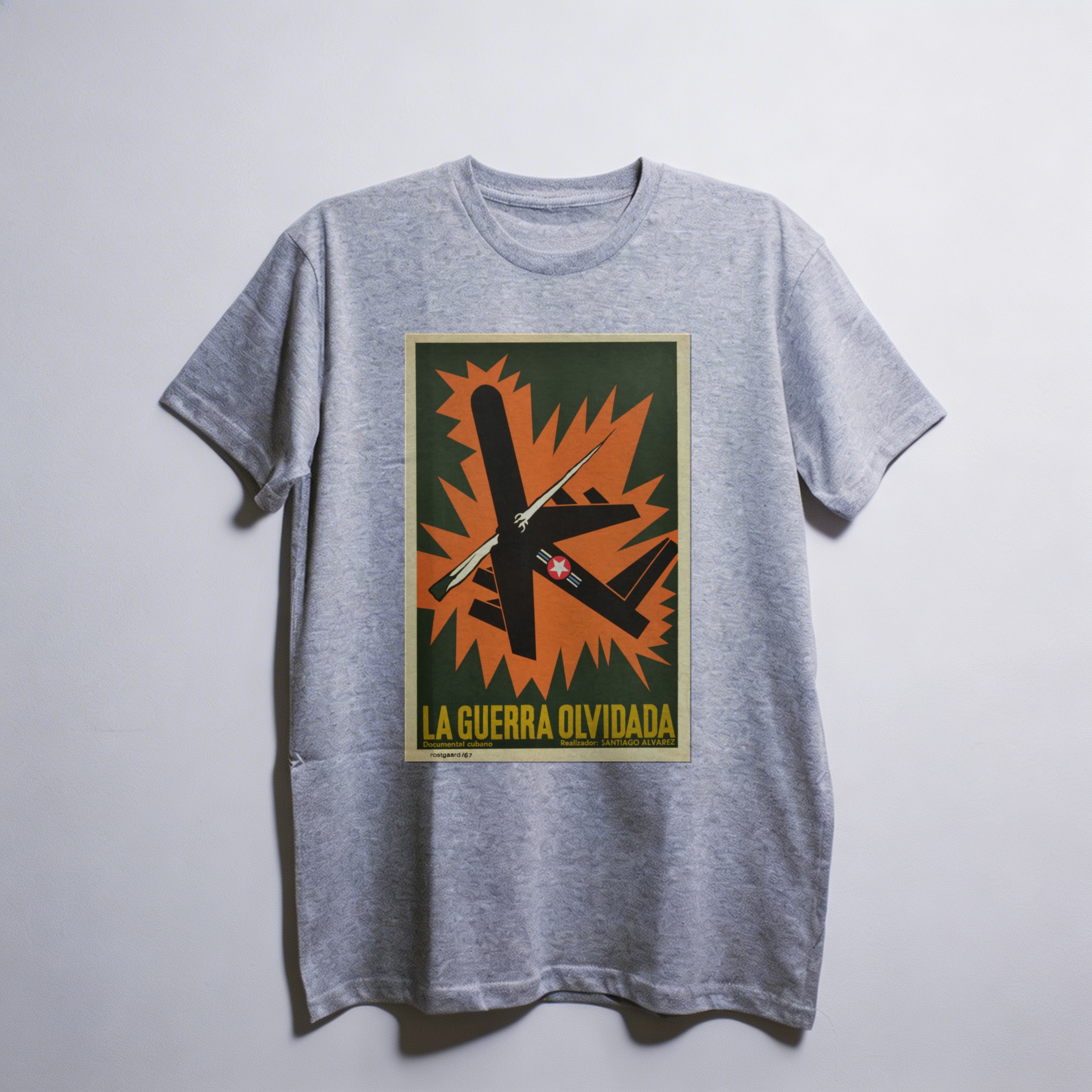 Camiseta_oversized_cinza_claro_que_isso_camarada_-_A_guerra_esquecida | A guerra esquecida