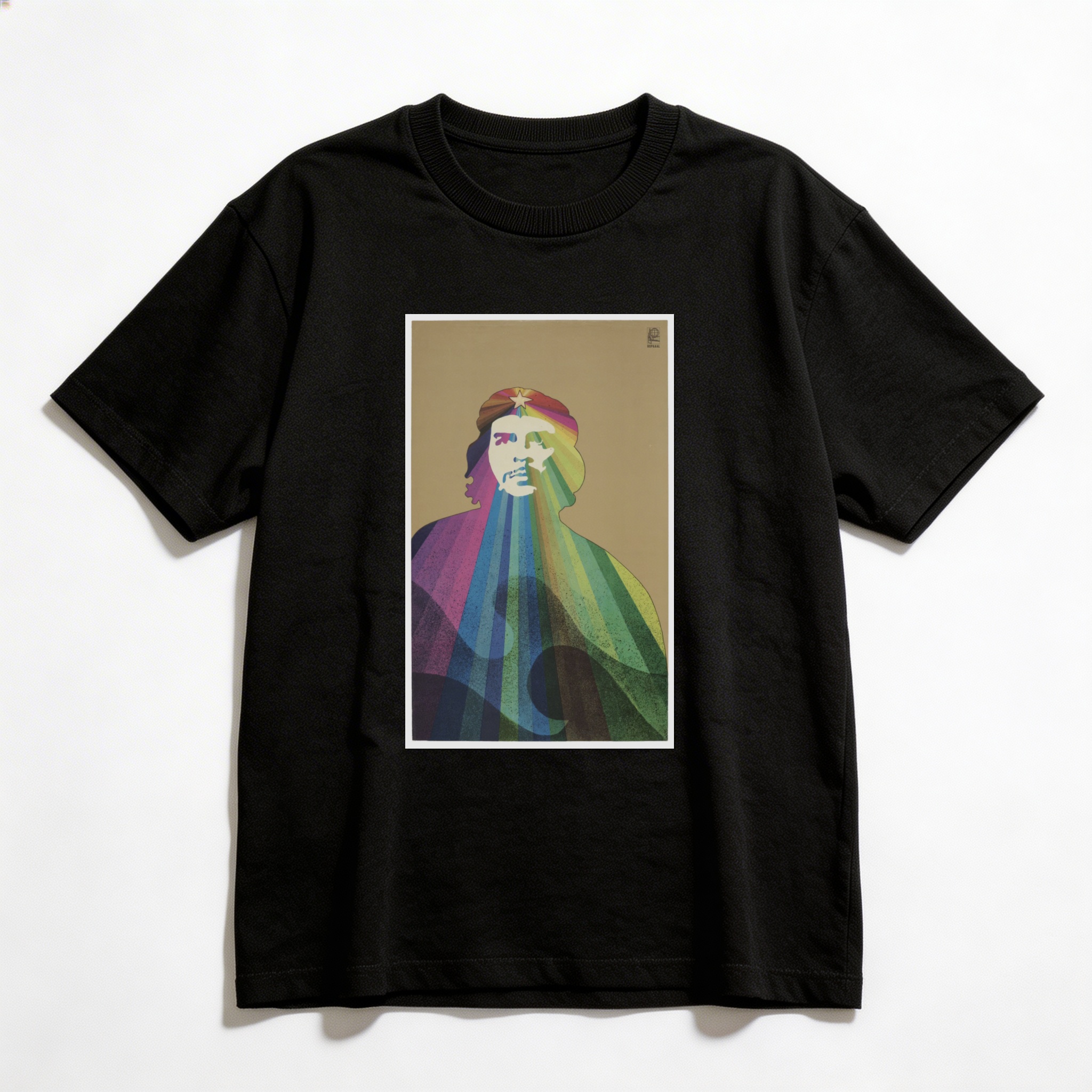 Camiseta_oversized_preto_que_isso_camarada_-_Che_Guevara_1969 | Che Guevara 1969