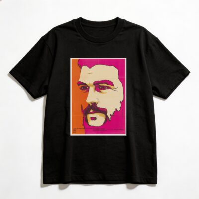 Camiseta_oversized_preto_que_isso_camarada_-_Che_Guevara_em_pop_art | Che Guevara em pop art