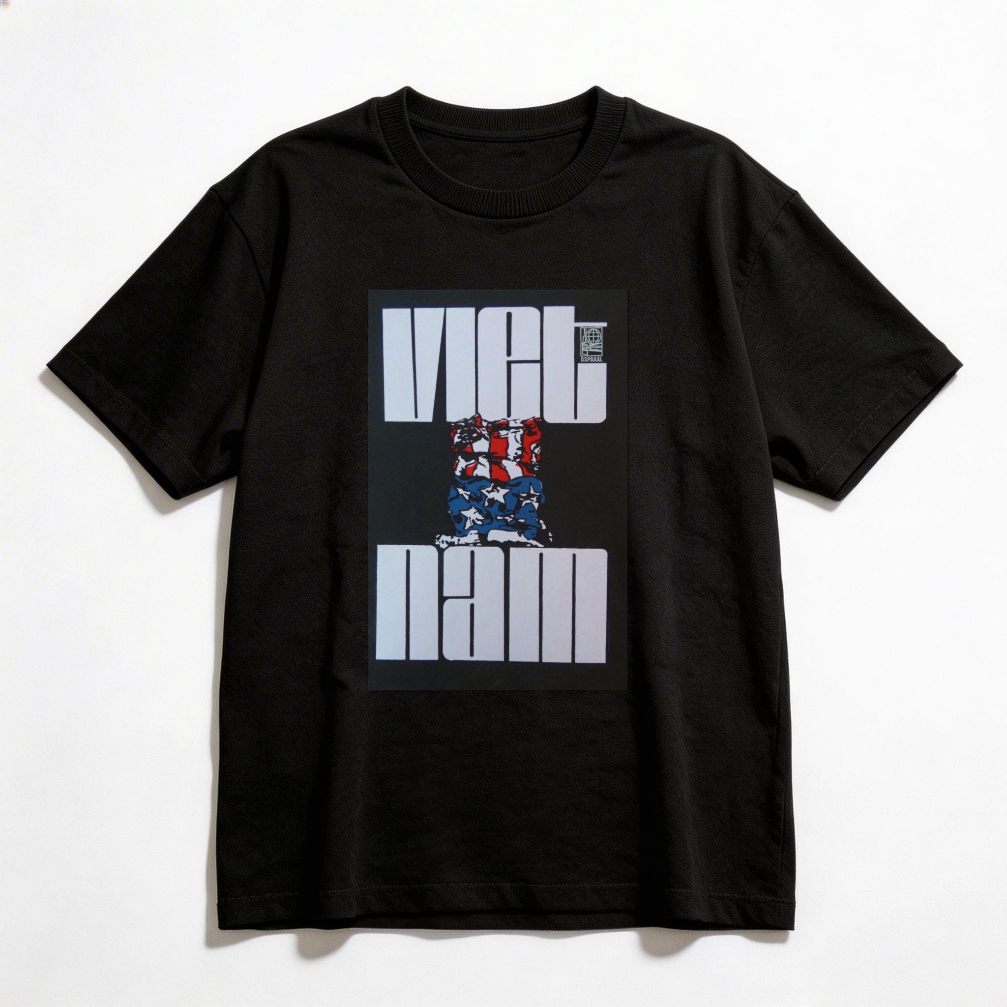 Camiseta_oversized_preto_que_isso_camarada_-_Vietna_-_Rene_Mederos_1967 | Vietnã - René Mederos 1967