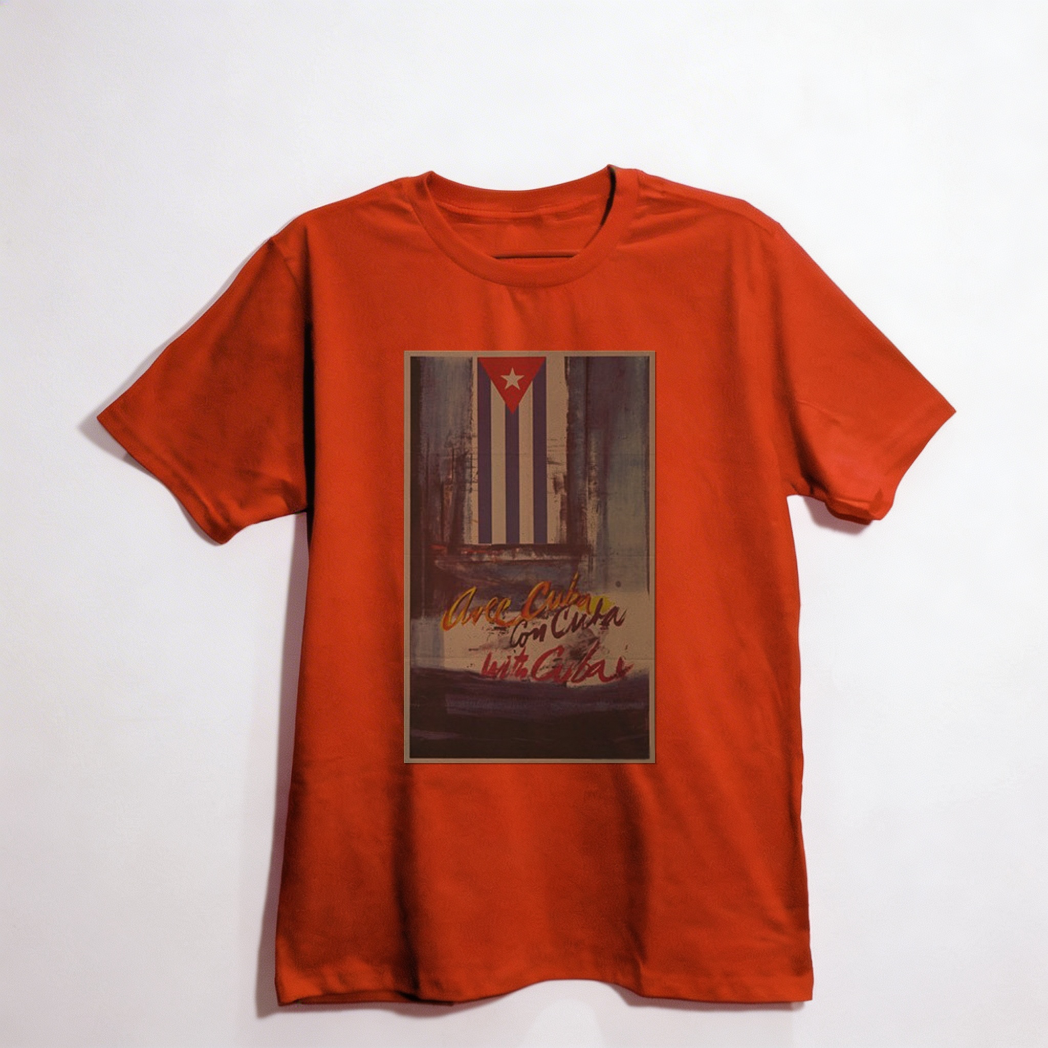 Camiseta_oversized_vermelho_que_isso_camarada_-_Com_Cuba_-_Raol_Martinez | Com Cuba - Raúl Martínez