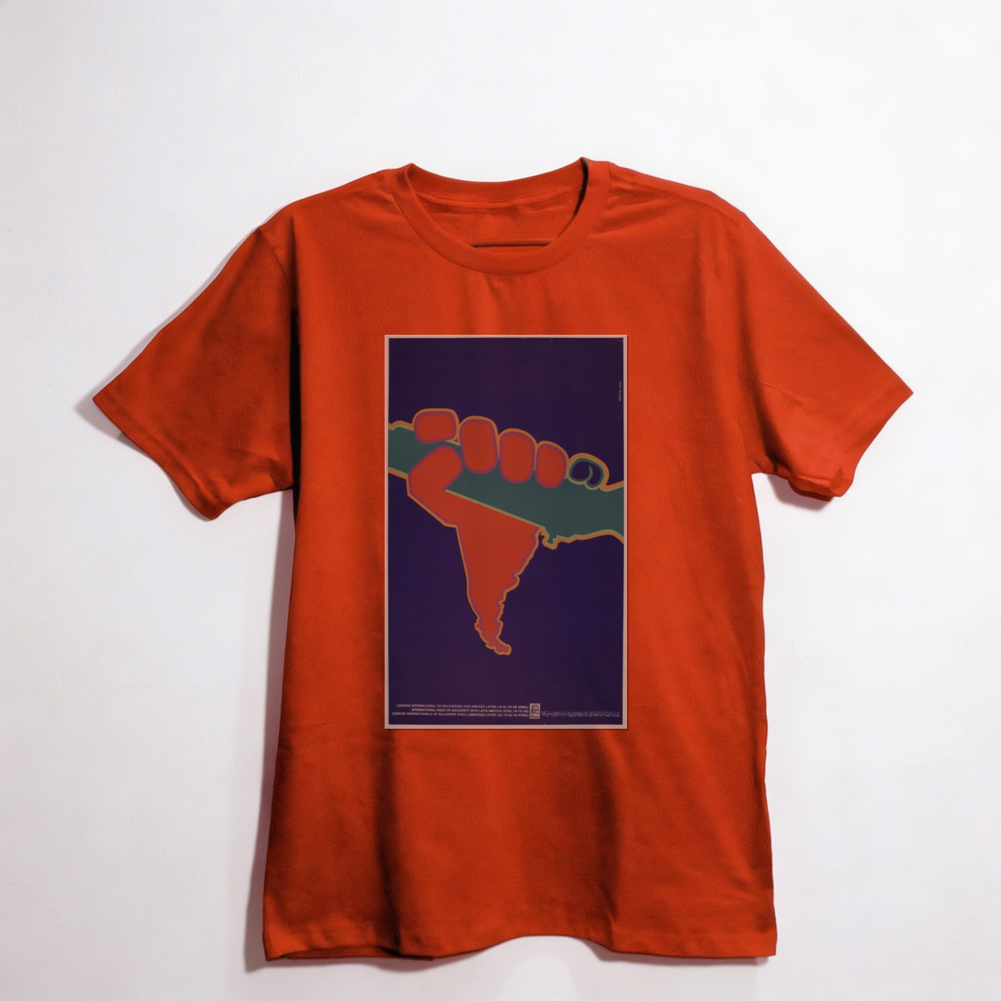 Camiseta_oversized_vermelho_que_isso_camarada_-_Semana_de_solidariedade_com_a_America_Latina | Semana de solidariedade com a América Latina