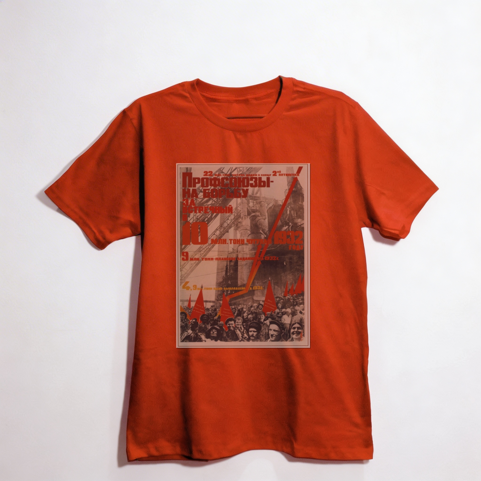 Camiseta_oversized_vermelho_que_isso_camarada_-_Sindicatos_na_luta_pelo_Segundo_Plano_Quinquenal | Sindicatos na luta pelo Segundo Plano Quinquenal