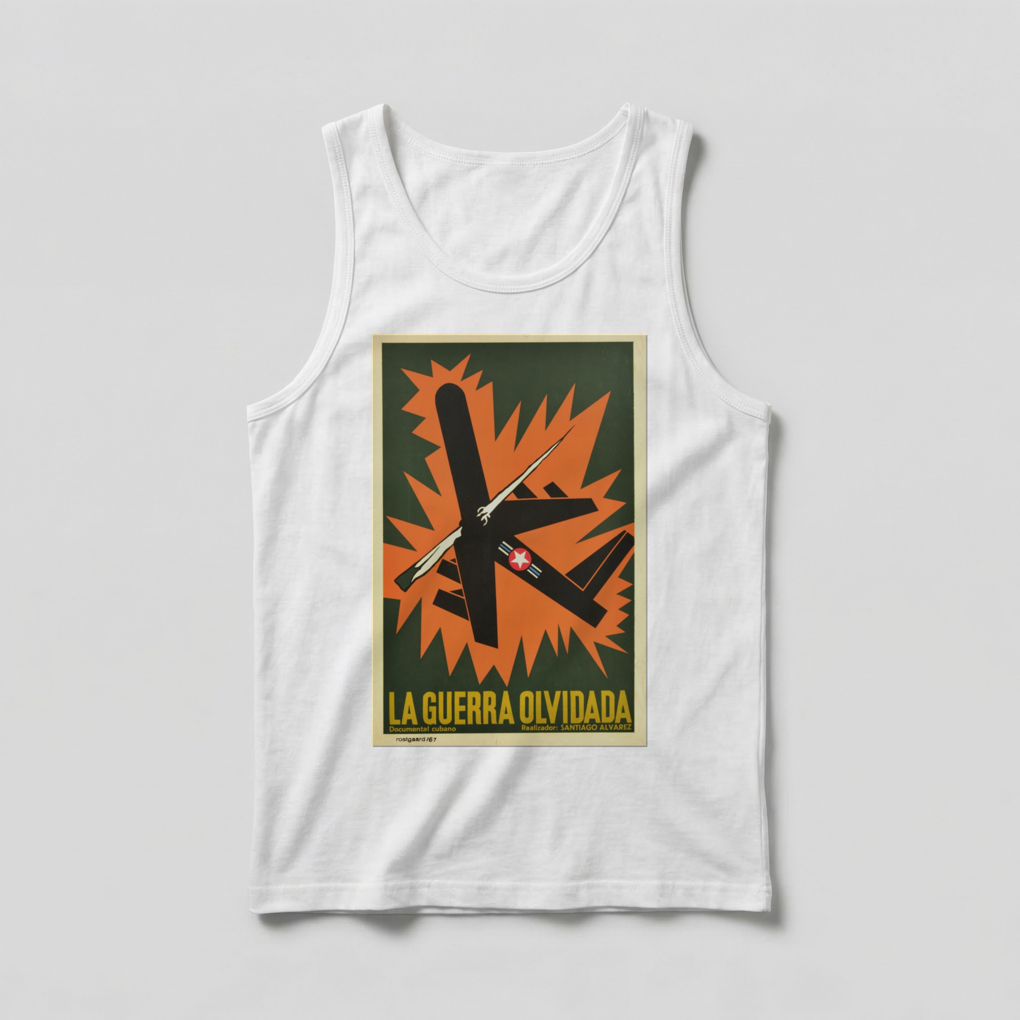 Camiseta_regata_branco_que_isso_camarada_-_A_guerra_esquecida | A guerra esquecida