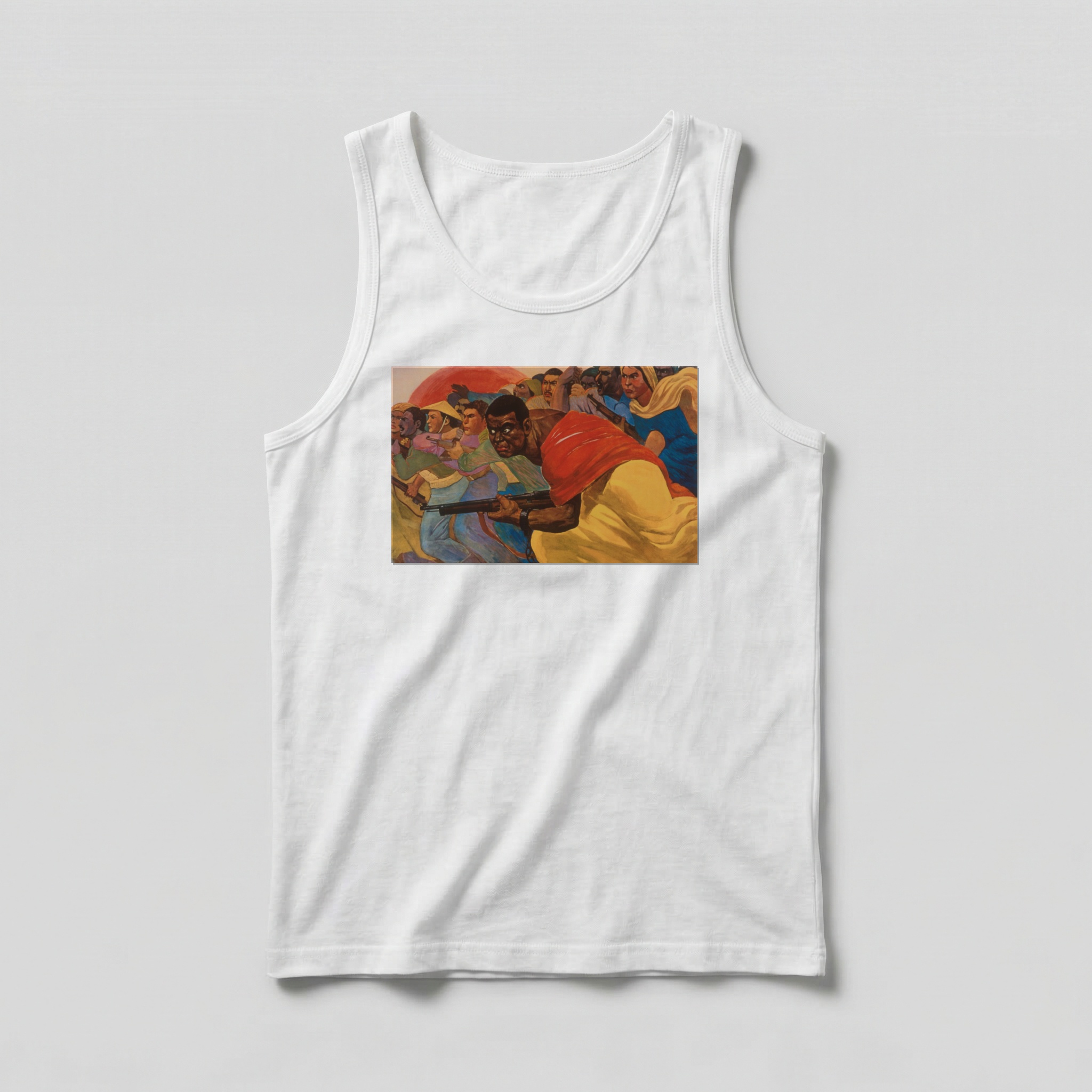 Camiseta_regata_branco_que_isso_camarada_-_Apoie_a_luta_anti-imperialista_da_Asia_Africa_e_America_Latina | Apoie a luta anti-imperialista da Ásia, África e América Latina
