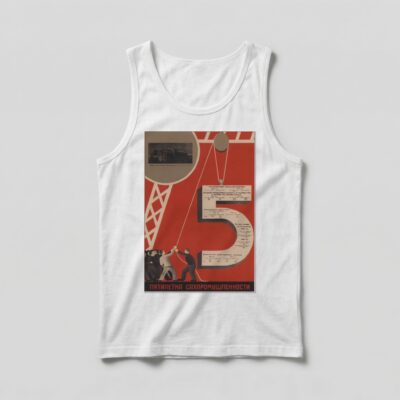 Camiseta_regata_branco_que_isso_camarada_-_Plano_Quinquenal_da_indostria | Plano Quinquenal da indústria