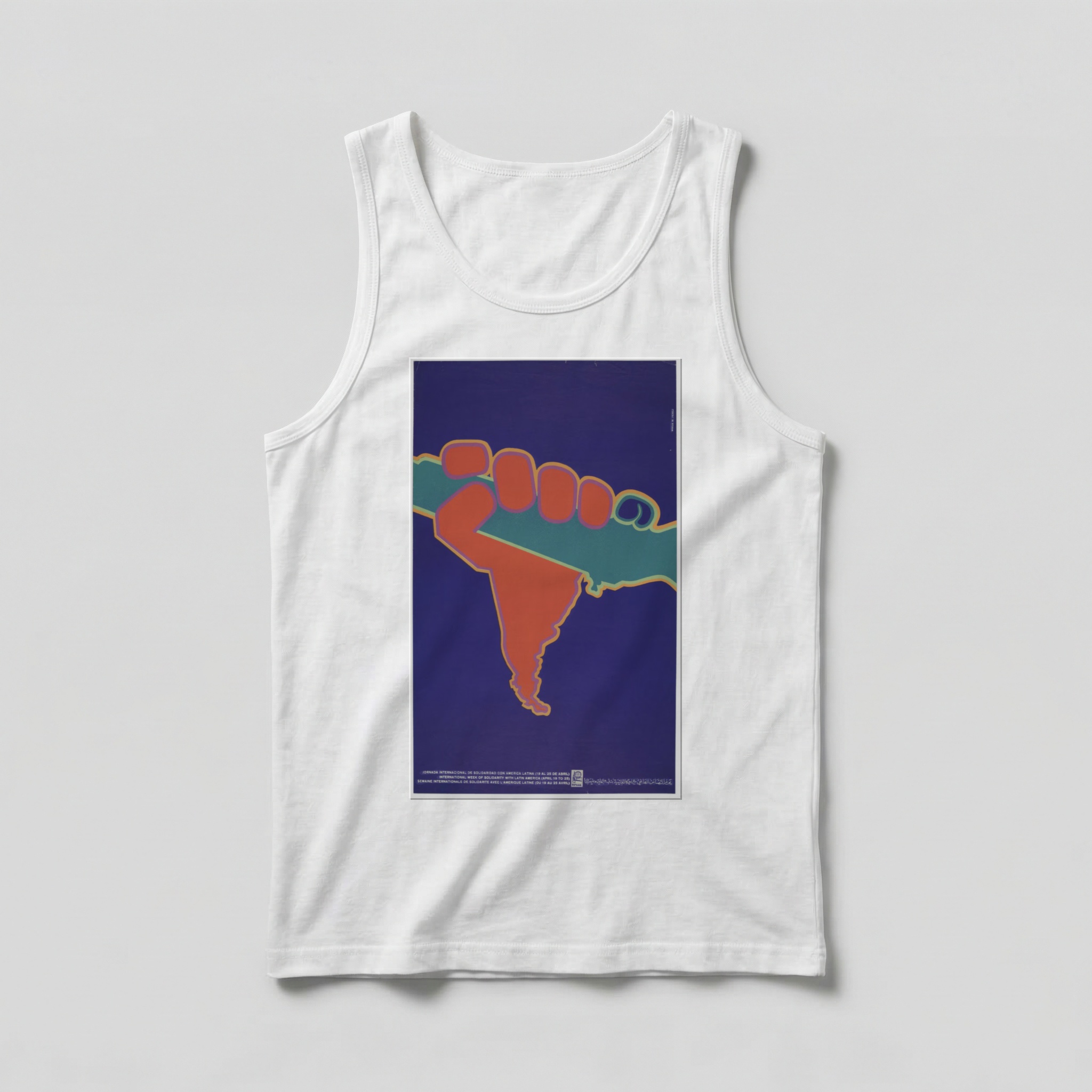 Camiseta_regata_branco_que_isso_camarada_-_Semana_de_solidariedade_com_a_America_Latina | Semana de solidariedade com a América Latina