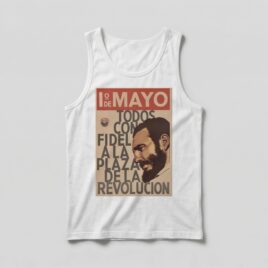 Camiseta_regata_branco_que_isso_camarada_-_Todos_com_Fidel_na_Praca_da_Revolucao | Todos com Fidel na Praça da Revolução